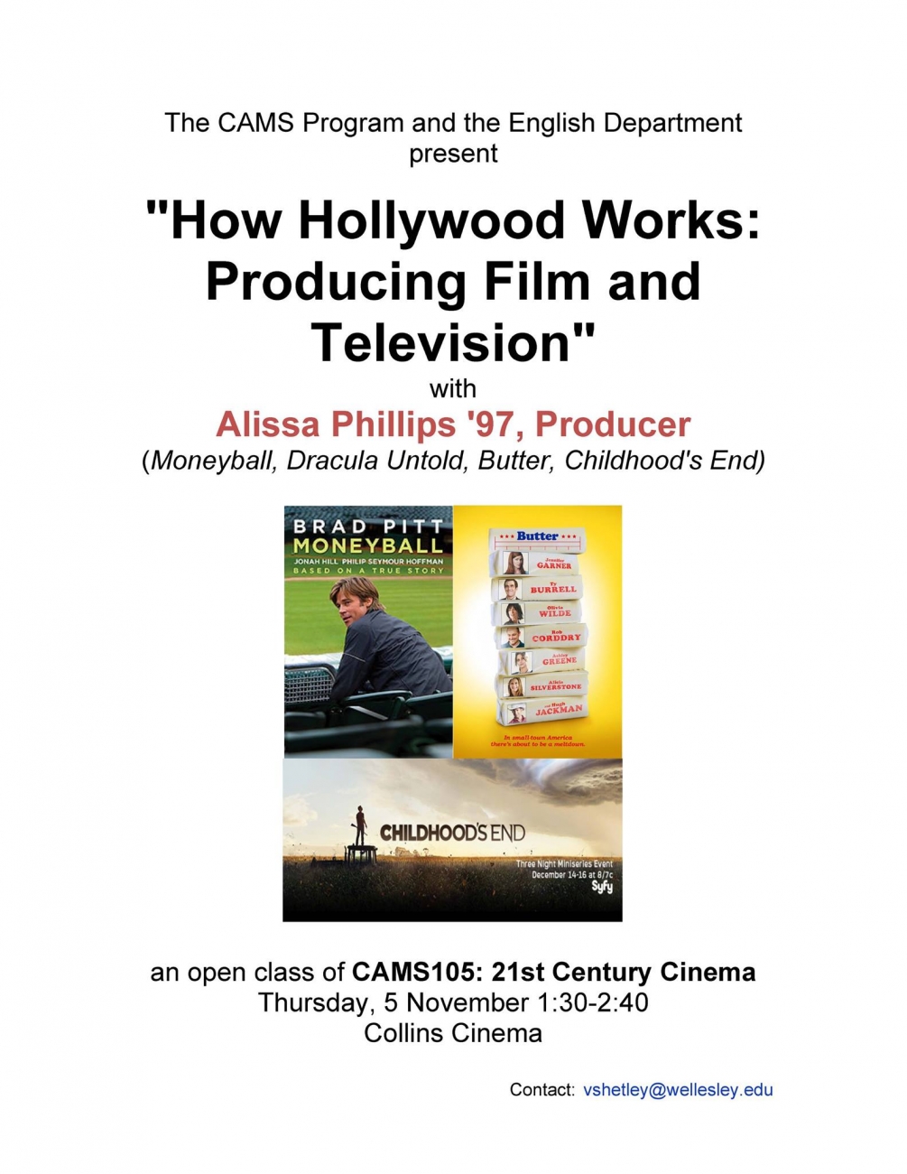 "How Hollywood Works: Producing Film and Television" with Alissa Phillips