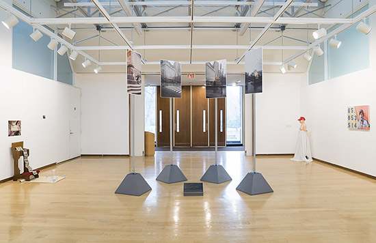 gallery view showing various installations