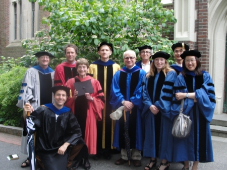 English Faculty at Commencement