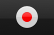 Red circular record button in QuickTime Player