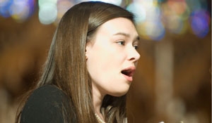 Chamber Singer singing