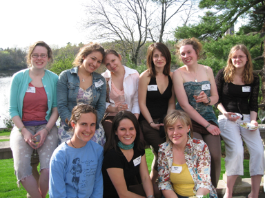 photo of Peace & Justice Studies students