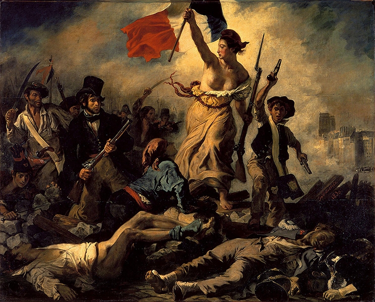 Liberty Leading the People by Delacroix