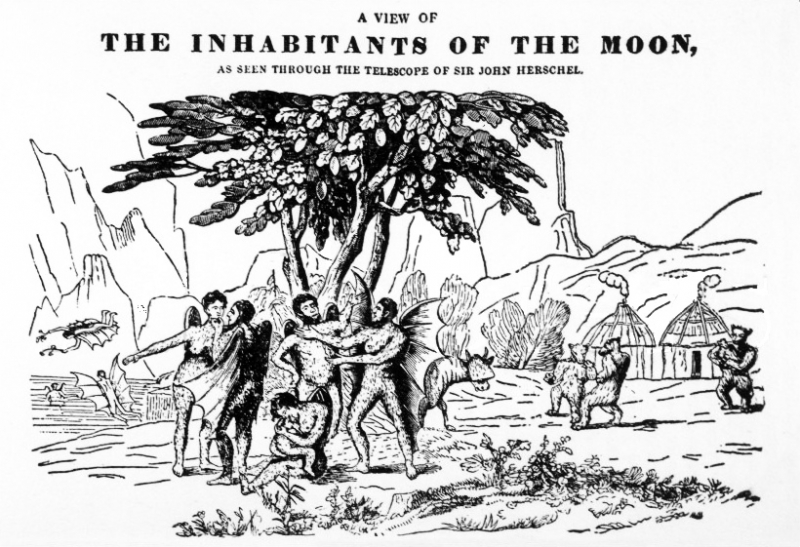 The Inhabitants of the Moon