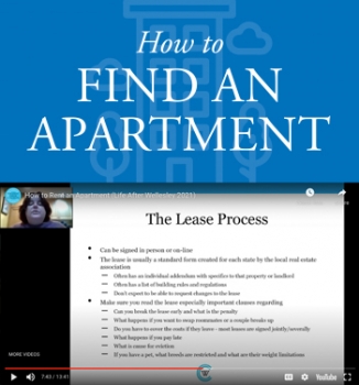 How to Find An Apartment