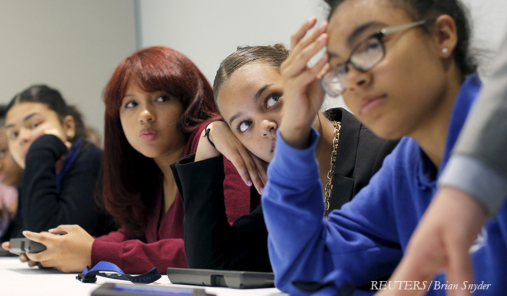 Students from City On A Hill Charter Participate in Mock Legislative Session (REUTERS)
