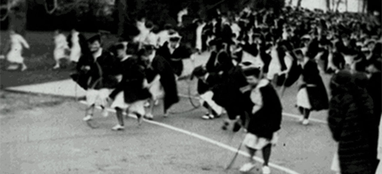 Historic photos show Wellesley hooprolling