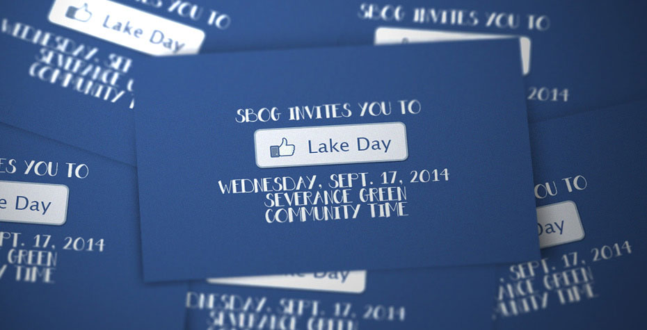Graphics announcing Lake Day September 17