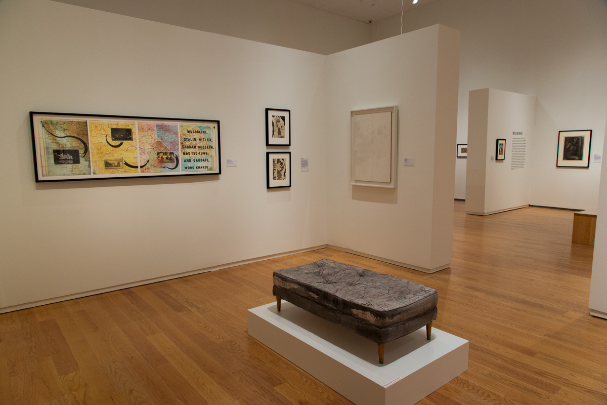 Installation view, Art_Latin_America: Against the Survey, Davis Museum at Wellesley College, Wellesley, MA, Spring 2019.