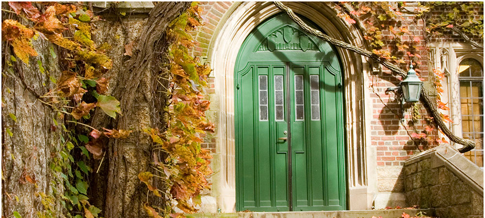 Green Hall doors